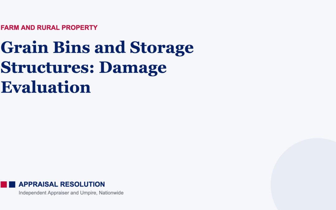 Grain Bins and Storage Structures: Damage Evaluation