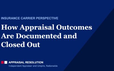 How Appraisal Outcomes Are Documented and Closed Out