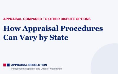 How Appraisal Procedures Can Vary by State