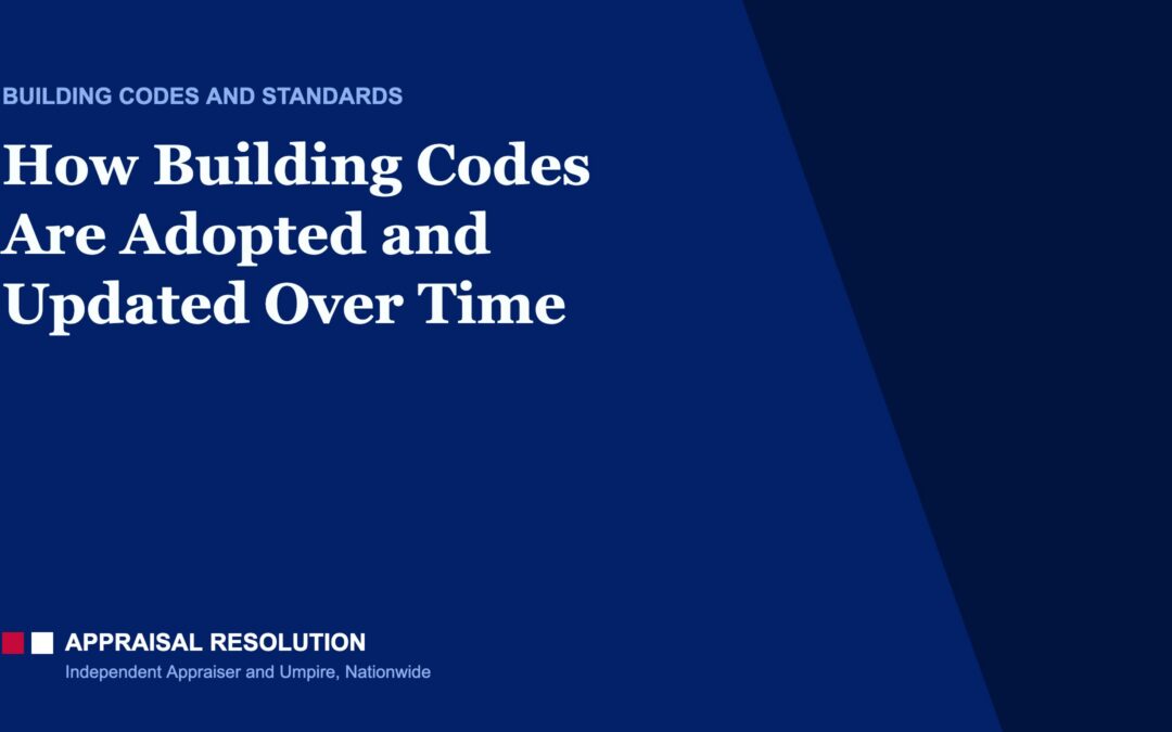 How Building Codes Are Adopted and Updated Over Time