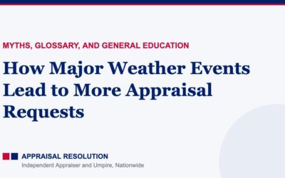 How Major Weather Events Lead to More Appraisal Requests