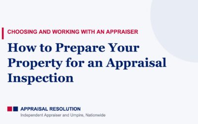 How to Prepare Your Property for an Appraisal Inspection
