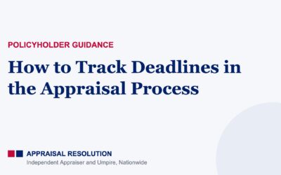 How to Track Deadlines in the Appraisal Process