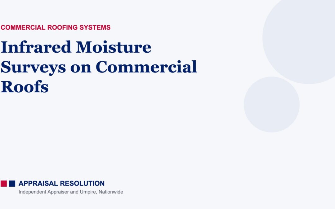 Infrared Moisture Surveys on Commercial Roofs