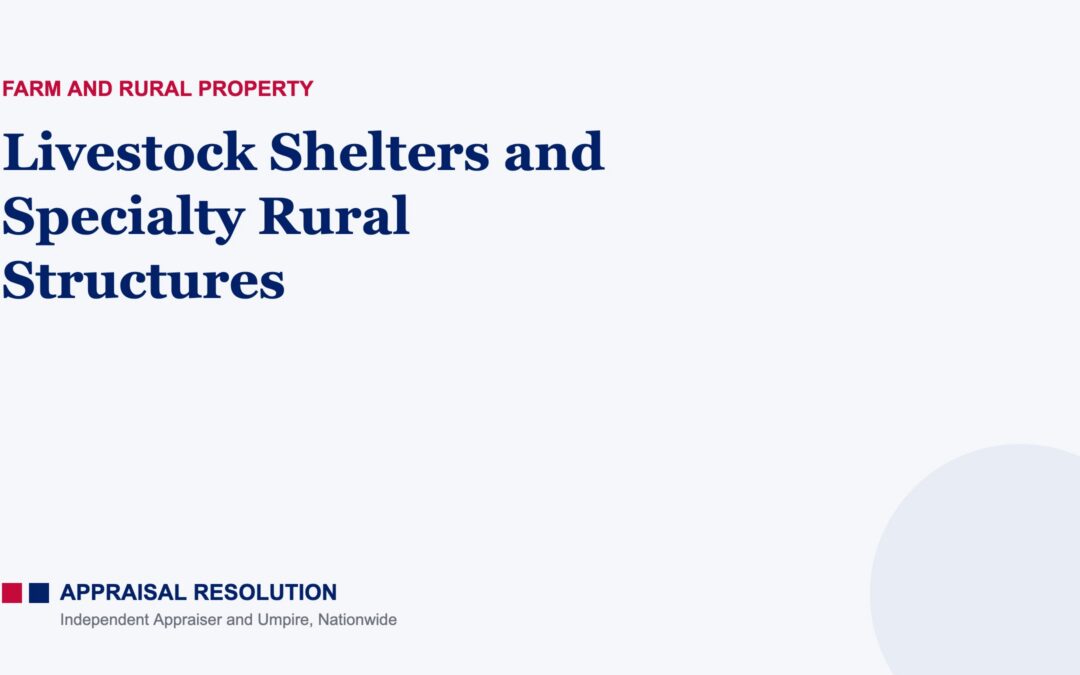Livestock Shelters and Specialty Rural Structures