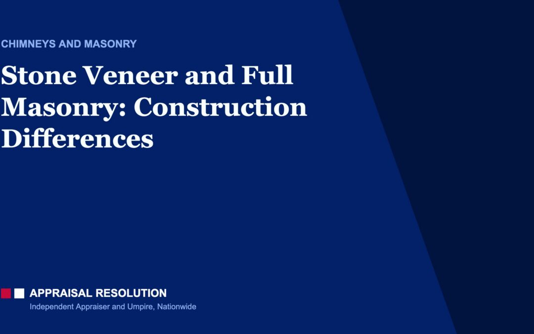Stone Veneer and Full Masonry: Construction Differences