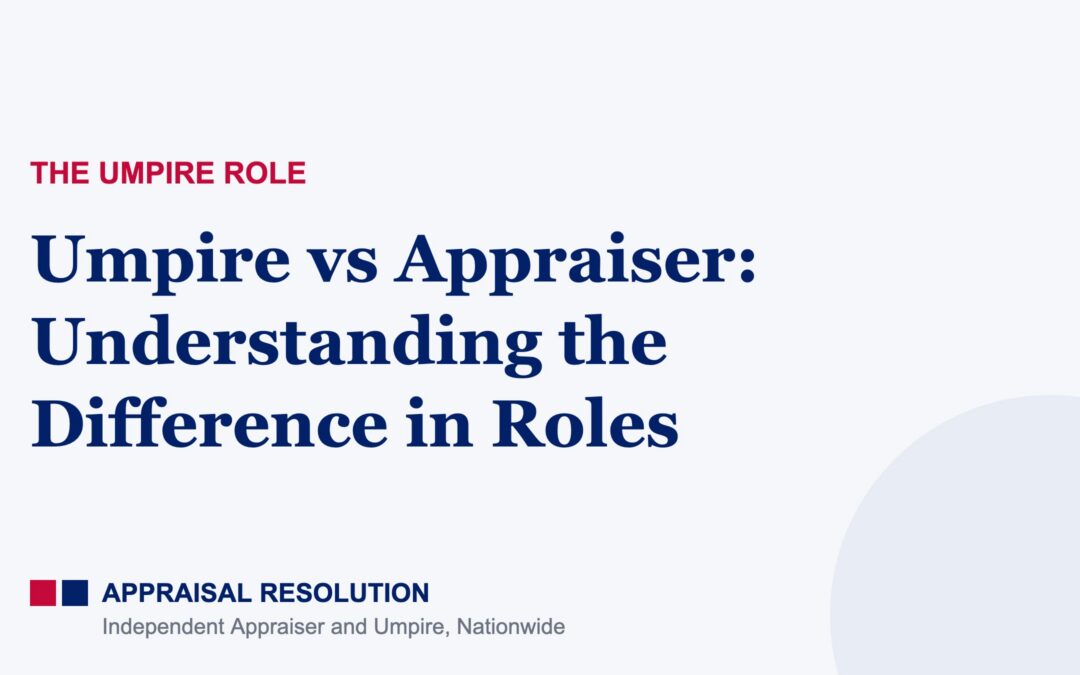 Umpire vs Appraiser: Understanding the Difference in Roles